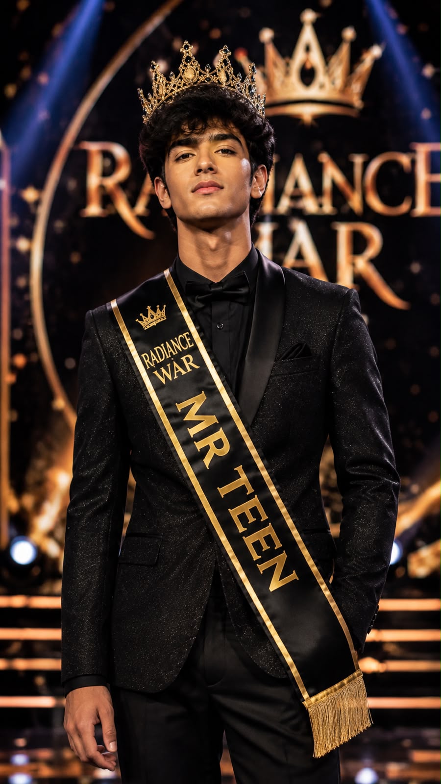 MR TEEN category contestant